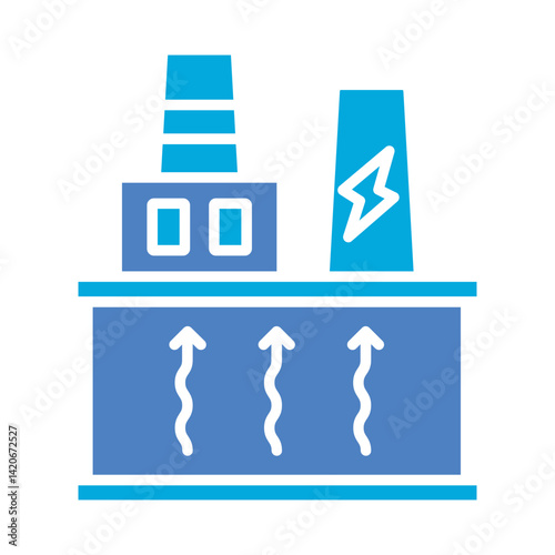 Geothermal Energy Icon