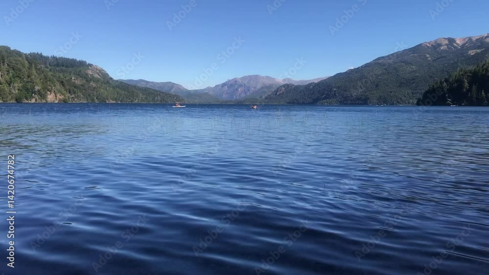 Adventure in the South - Kayaks on a Crystal Clear Patagonian Lake Adventure in the South - Kayaks on a Crystal Clear Patagonian Lake