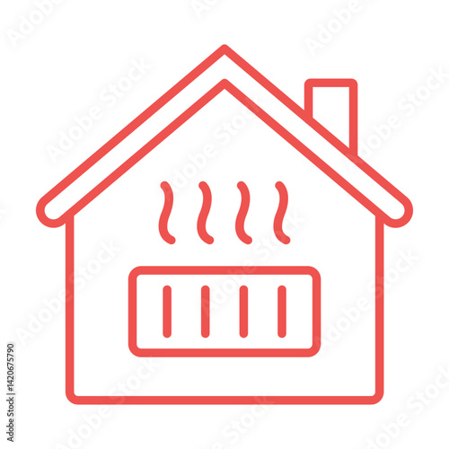 Central Heating Icon