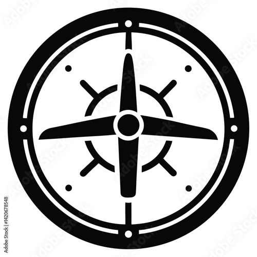 isolated airplane throttle quadrant on white backg