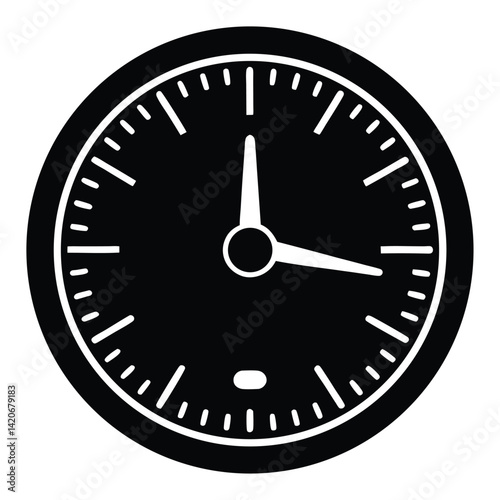 isolated airspeed gauge on white background
