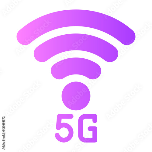 internet gradient icon