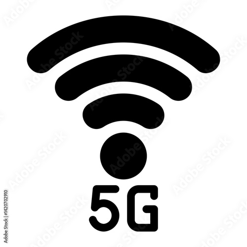 internet glyph icon