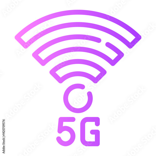 5g gradient icon
