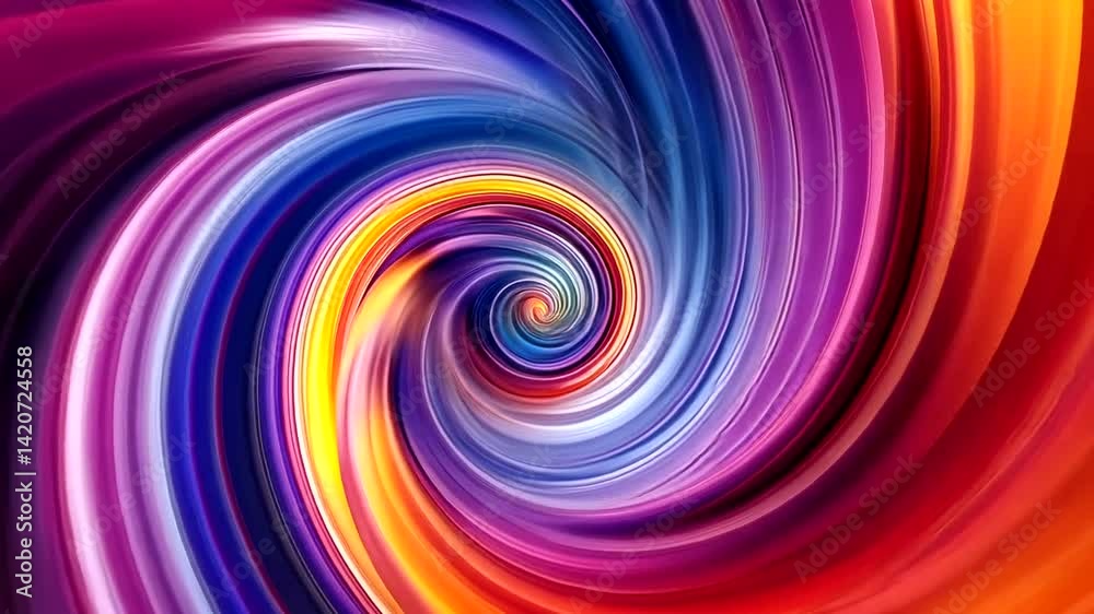 Abstract swirl of vibrant colors Abstract swirl of vibrant colors
