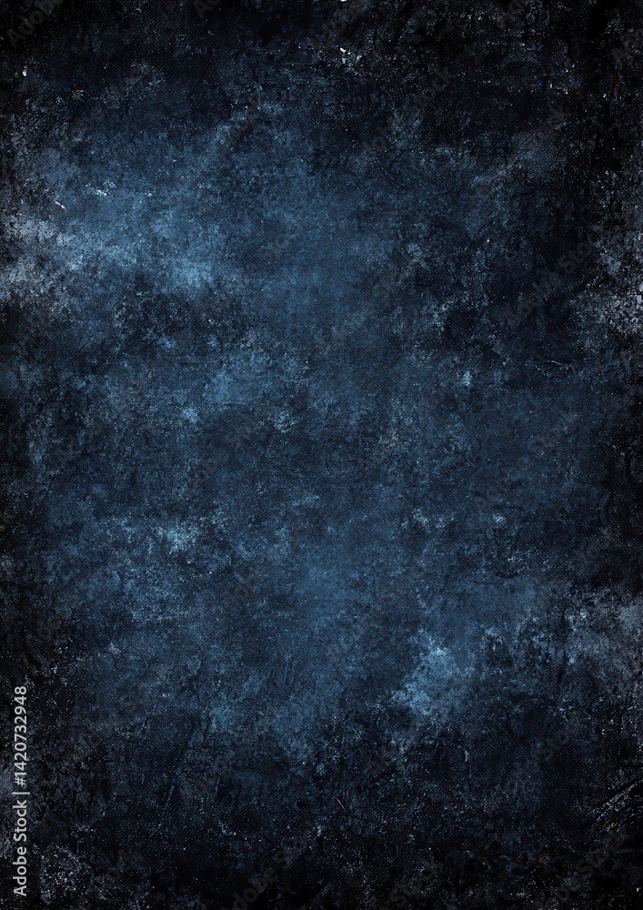 Naklejka premium Deep Dark Textured Background with Subtle Variations in Color and Depth Ideal for Artistic and Graphic Design Projects