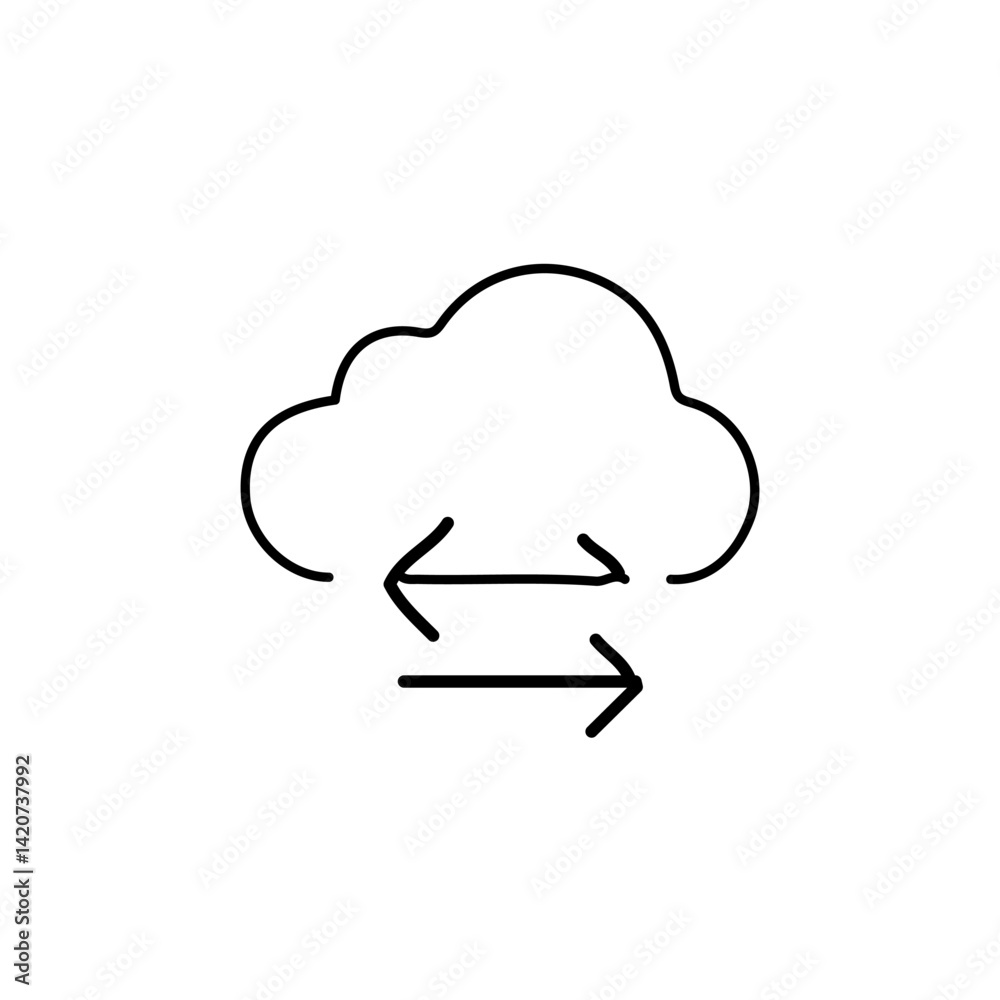 vector illustration of computing icon element with one line style
vector illustration of computing icon element with one line style