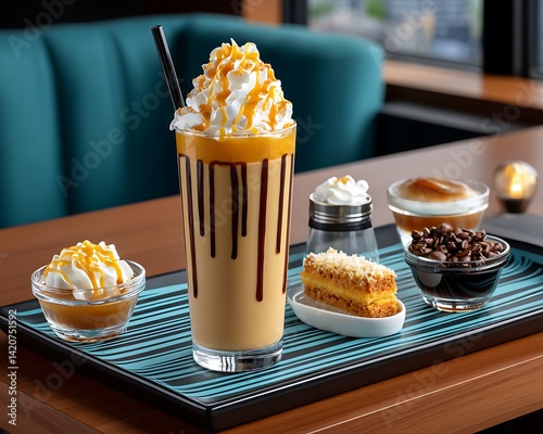 Caramel Frappuccino Platter photo