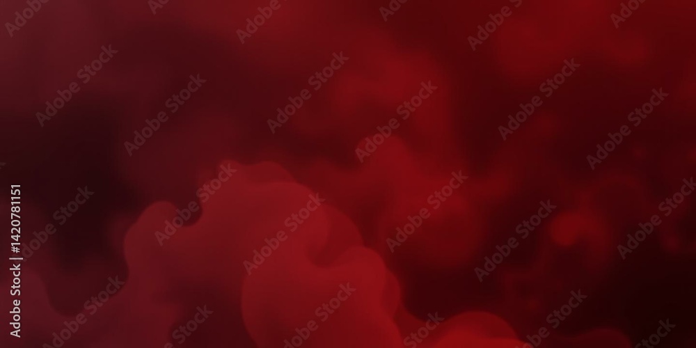 Abstract Red Smoke Background Design Texture for Wallpaper Cards and More