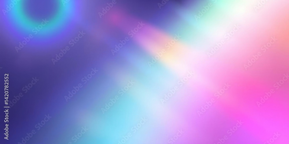 Pastel Rainbow Blur Background Soft Dreamy Abstract Texture