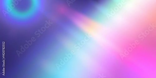 Obraz na płótnie Pastel Rainbow Blur Background Soft Dreamy Abstract Texture w salonie
