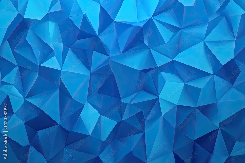 Abstract Polygonal Blue Background (1) Abstract Polygonal Blue Background (1)