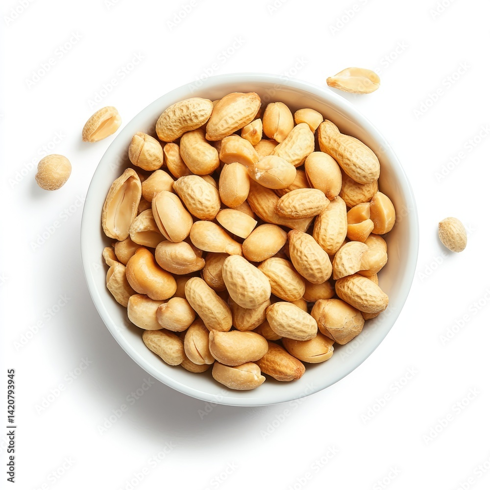 Roasted peanuts in a bowl (2) Roasted peanuts in a bowl (2)