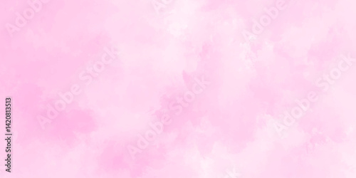 Abstract beautiful decorative and lovely soft pink grunge wall paint watercolor texture background. watercolor smoke background texture. fantasy smooth light pink watercolor paper texture background.