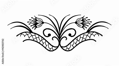 Zander Pattern Vector Art