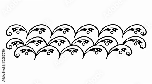 Zander Pattern Vector Art