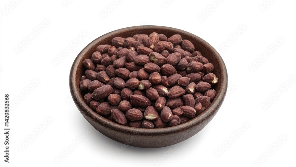 Bowl of roasted peanuts Bowl of roasted peanuts