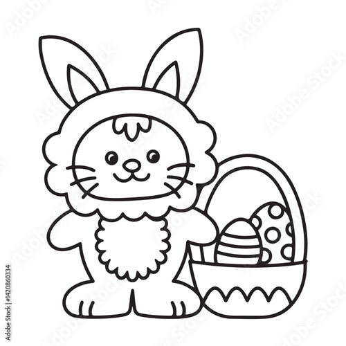 Cat moments meow life coloring pages, coloring book, line art, illustration, black & white, bold and easy coloring pages
