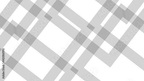 Gradient gray line abstract pattern Transparent monochrome striped texture, White geometric pattern background.
