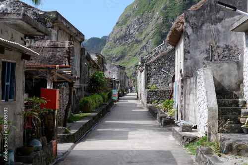 Rakuh or the Preserved traditional Ivatan Houses of Ivatan People in Batanes, Philippines