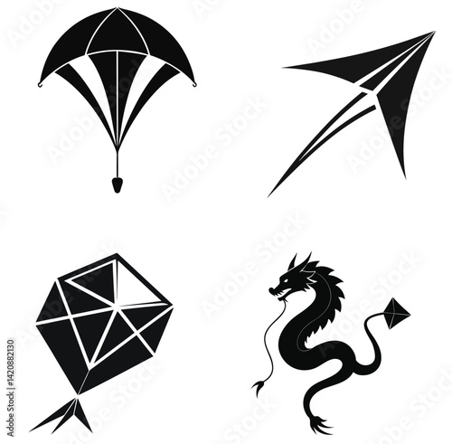 kite vector set