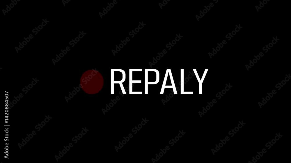 Animated frames replay video borders, video templates for films, stories and multiple video editing.