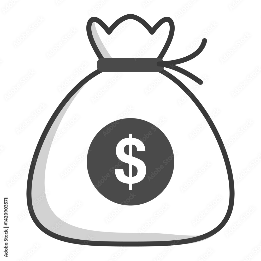 Flexible Financing Icon. Visual representation of flexible financing for financial and service UI use Flexible Financing Icon. Visual representation of flexible financing for financial and service UI use