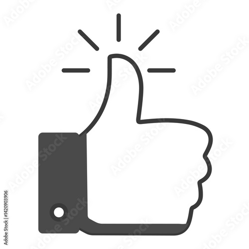 Fast Approval Icon. Visual representation of fast approval for financial and service UI use