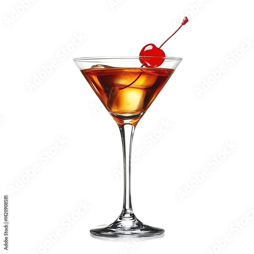Wallpaper Mural Cocktail with cherry png Torontodigital.ca