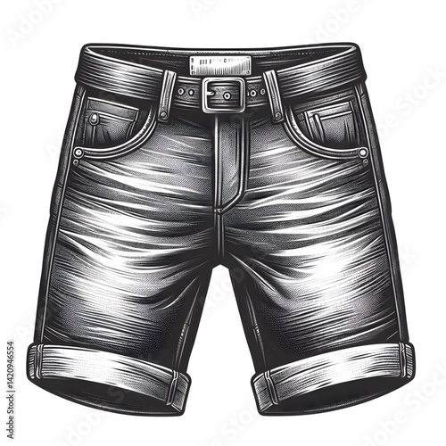 pair of black leather pant