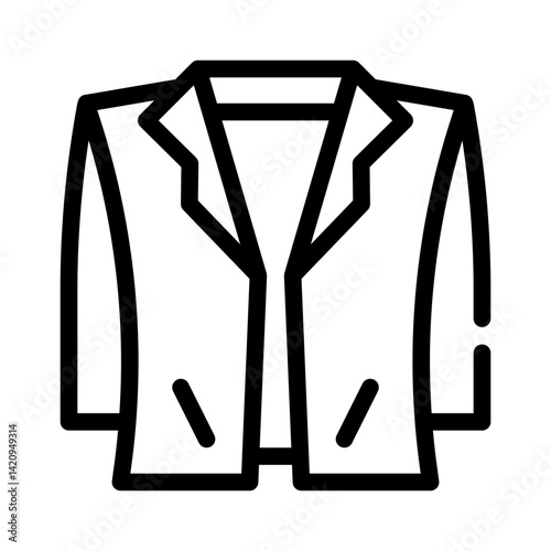 blazer line icon