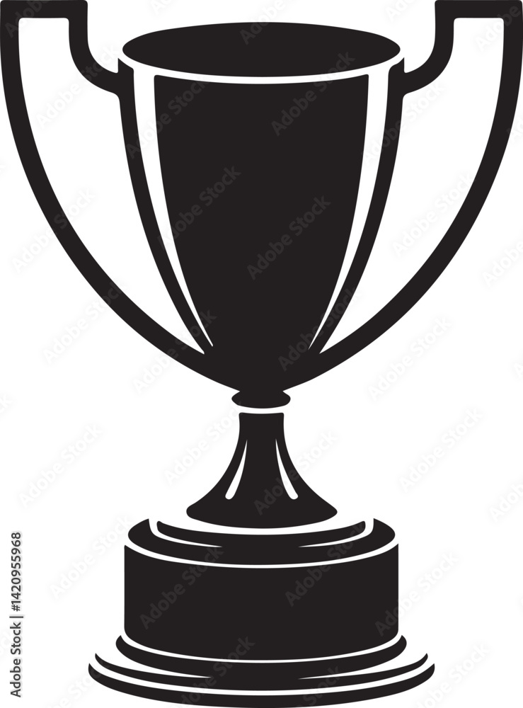 Trophy sign icon for web and mobile. Trophy sign icon for web and mobile.