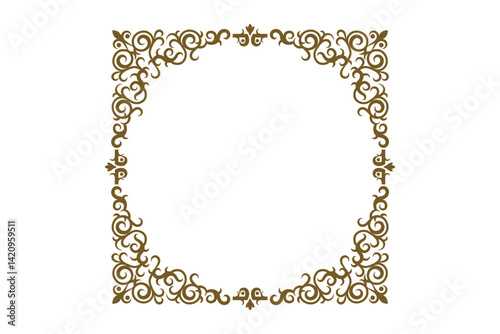 Abstract Islamic Ornament Illustration