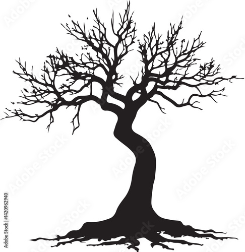 Tree silhouette 