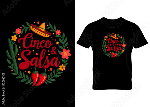 Cinco de Mayo vector custom modern stylish retro vintage typography  clothing hoodies streetwear t shirt design 
