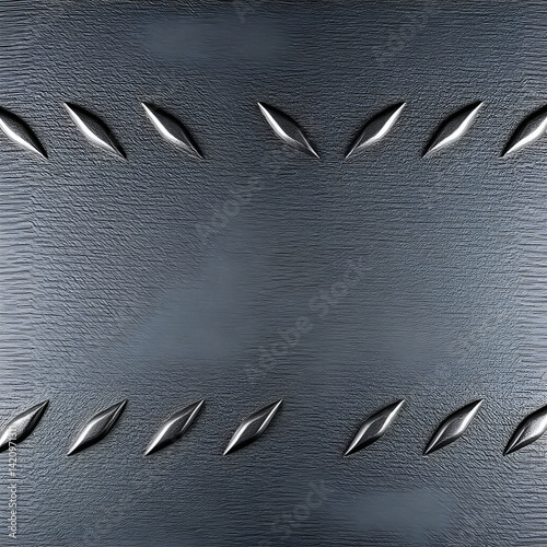 Knurling Diamond Texture in Metallic Hues for Industrial Aesthetics