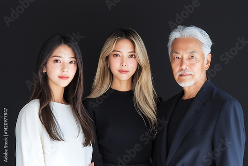 Family Portrait, Studio Shot