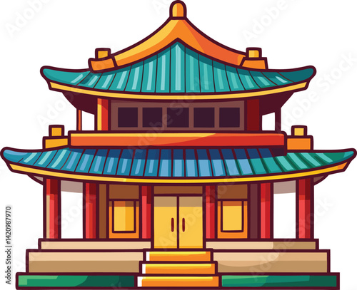 Traditional Korean hanok