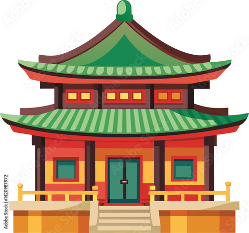 Traditional Korean hanok