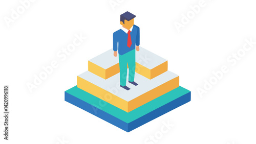 Creative visual concept for business training or online courses, perfect for websites, e-learning presentations, and professional development campaigns.