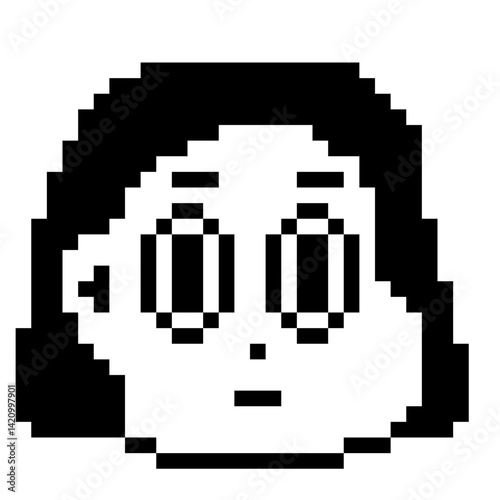 face pixel art