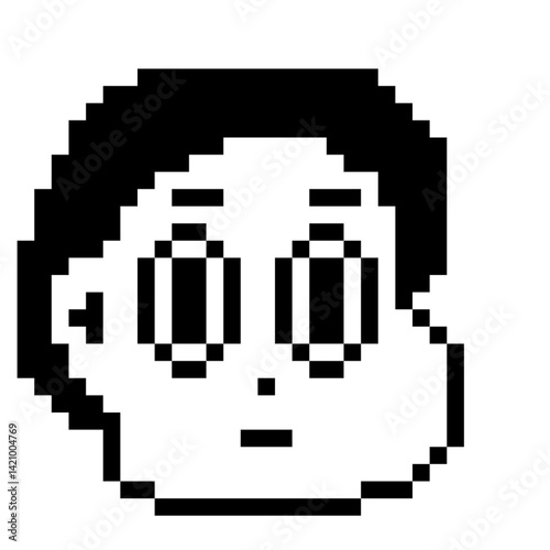 face pixel art
