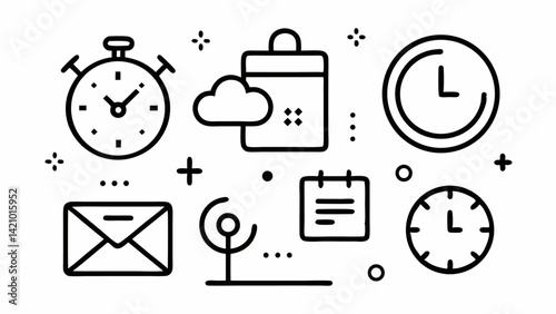 Data Visualization Icons for Analytics and Reporting