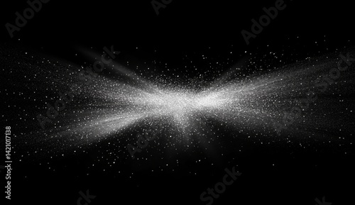 Abstract light burst effect