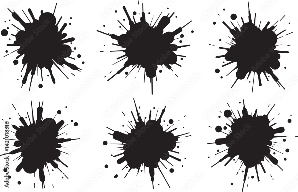Grunge Ink Splatter Vector Clipart
Grunge Ink Splatter Vector Clipart