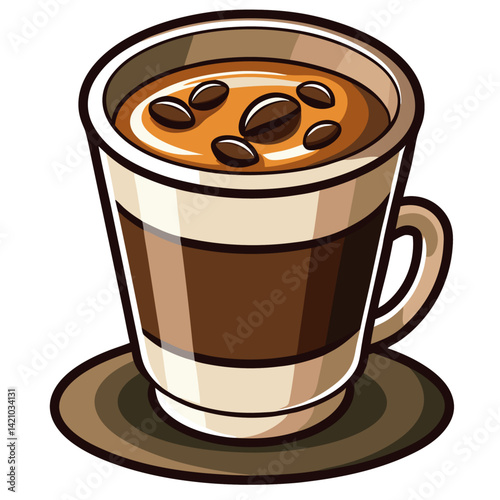 cup of coffee vector illustration 