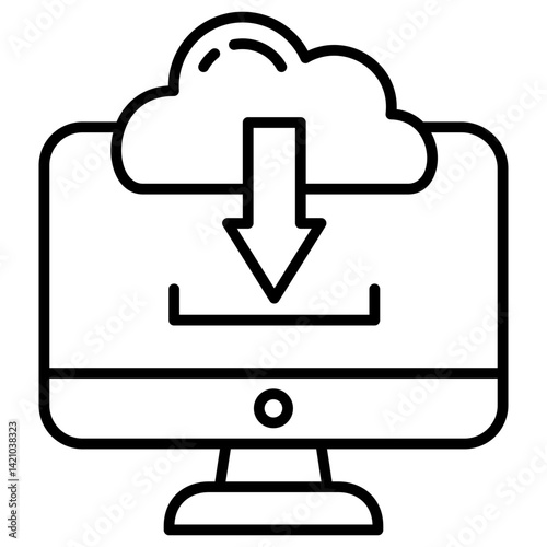 Download Outline Icon