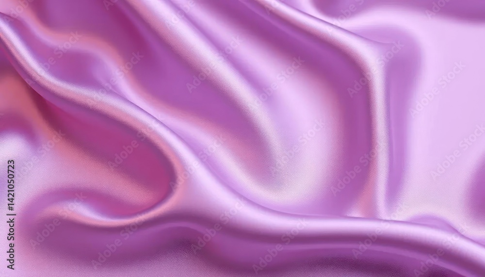 Fototapeta premium Soft, flowing, vibrant fabric