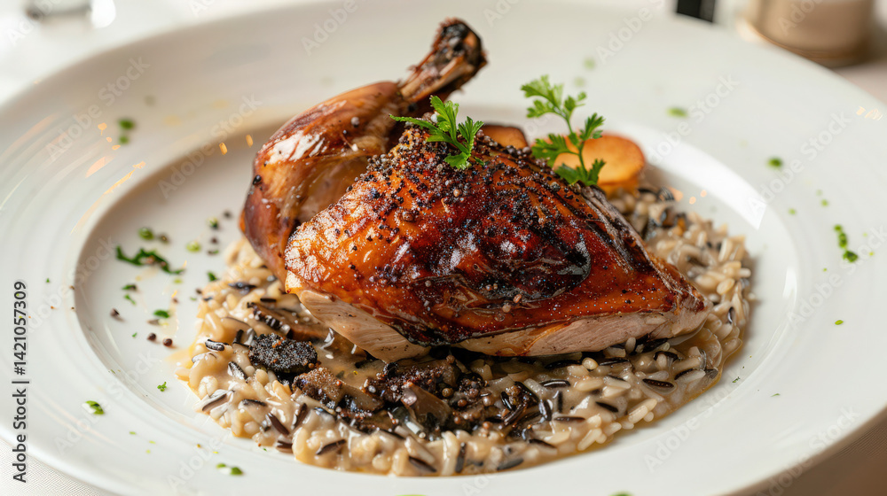 roasted guinea fowl roasted guinea fowl