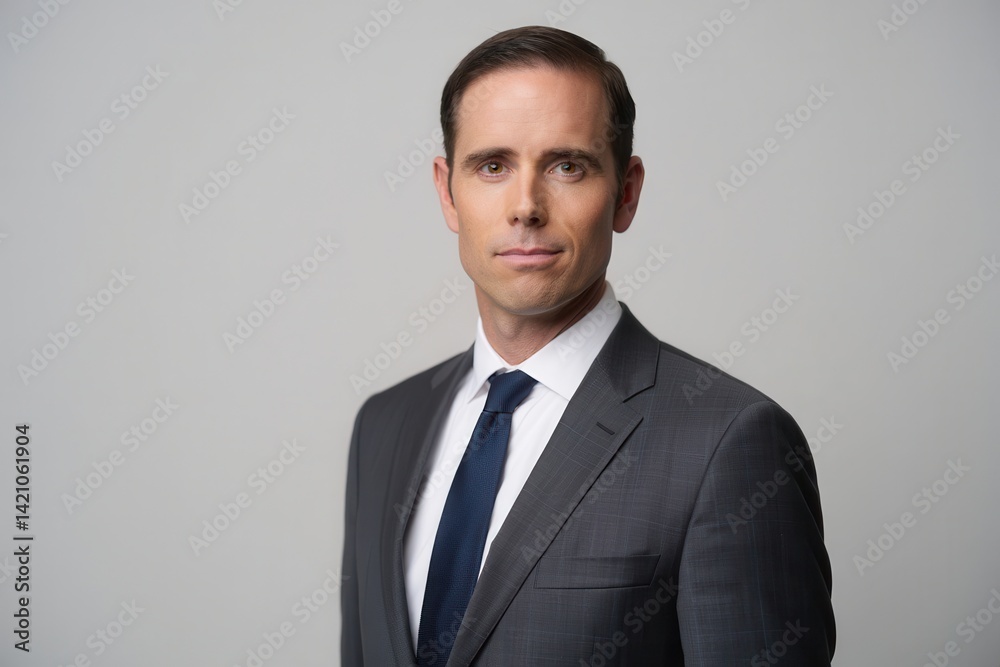 Businessman headshot looking at the camera Businessman headshot looking at the camera